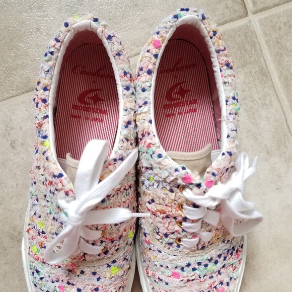 COOMEN x MOONSTAR Tweed Japanese Sneakers 7.5-8M - Picture 4 of 8